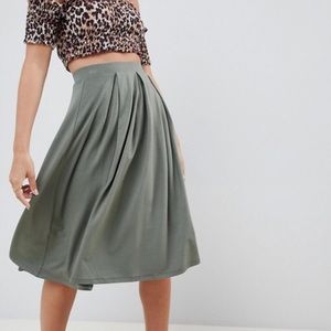 ASOS Petite Jersey Midi Skirt